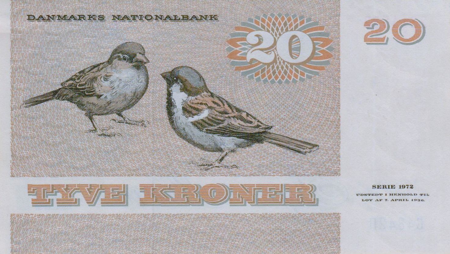 Denmark 20 1984 UNC P-49/e3